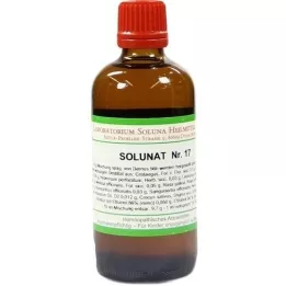 SOLUNAT Nr. 17 dråper, 100 ml