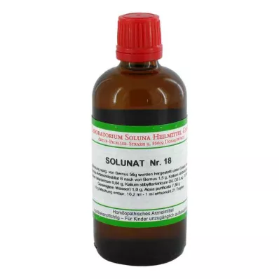 SOLUNAT Nr. 18 dråper, 100 ml