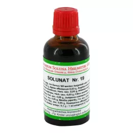 SOLUNAT Nr. 19 dråper, 50 ml
