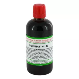 SOLUNAT Nr. 19 dråper, 100 ml
