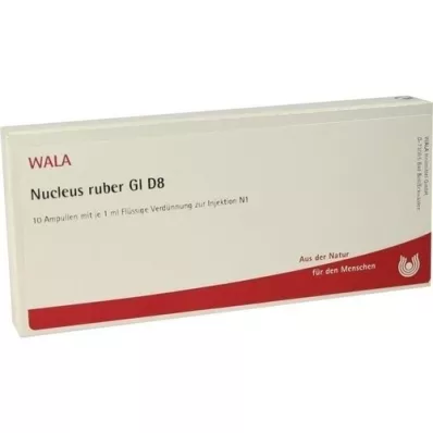 NUCLEUS ruber GL D 8 Ampuller, 10X1 ml