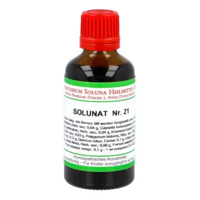 SOLUNAT Nr. 21 dråper, 50 ml