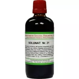 SOLUNAT Nr. 21 dråper, 100 ml