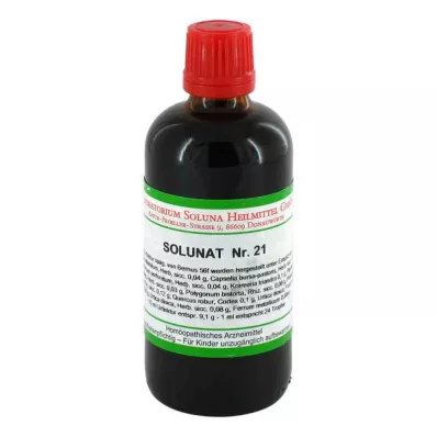 SOLUNAT Nr. 21 dråper, 100 ml
