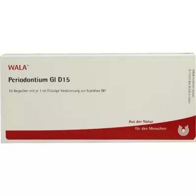 PERIODONTIUM GL D 15 Ampuller, 10X1 ml