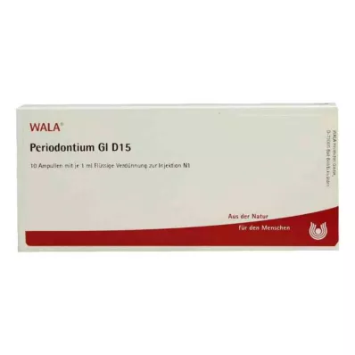 PERIODONTIUM GL D 15 Ampuller, 10X1 ml PERIODONTIUM GL D 15 Ampuller, 10X1 ml