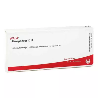 PHOSPHORUS D 12 Ampuller, 10X1 ml