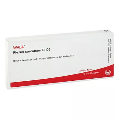 PLEXUS CARDIACUS GL D 5 ampuller, 10X1 ml PLEXUS CARDIACUS GL D 5 ampuller, 10X1 ml