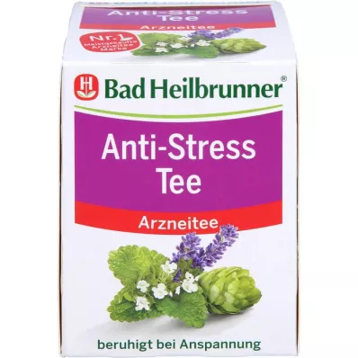 BAD HEILBRUNNER Anti-Stress tefilterpose, 8X1,75 g