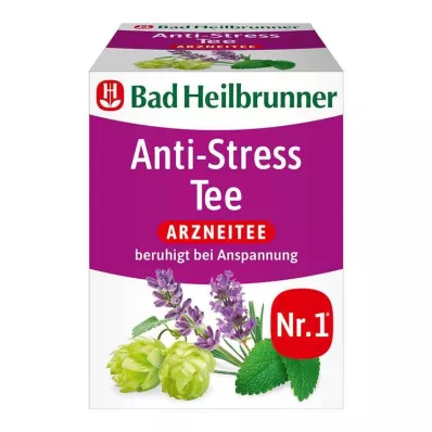 BAD HEILBRUNNER Anti-Stress tefilterpose, 8X1,75 g BAD HEILBRUNNER Anti-Stress tefilterpose, 8X1,75 g