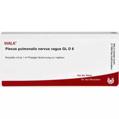 PLEXUS PULMONALIS Vagusnerven GL D 6 ampuller, 10X1 ml