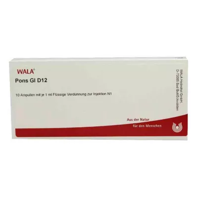 PONS GL D 12 Ampuller, 10X1 ml