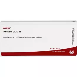 RECTUM GL D 15 Ampuller, 10X1 ml