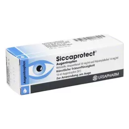 SICCAPROTECT Øyedråper, 10 ml