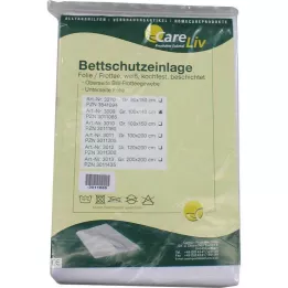 BETTSCHUTZEINLAGE Folie-frottéduk 100x140 cm, 1 stk