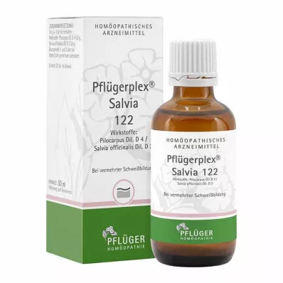 PFLÜGERPLEX Salvia 122 dråper, 50 ml