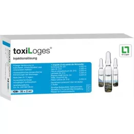 TOXILOGES Ampuller med injeksjonsvæske, oppløsning, 50X2 ml
