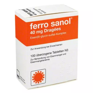 FERRO SANOL Belagte tabletter, 100 stk FERRO SANOL Belagte tabletter, 100 stk