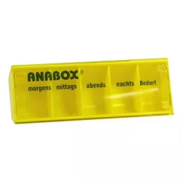 ANABOX Dagboks gul, 1 stk