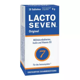 LACTO SEVEN Tabletter, 20 stk
