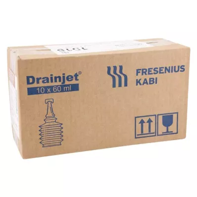 FREKA DRAINJET Saltvannsløsning 0,9 % ISO, 10X60 ml FREKA DRAINJET Saltvannsløsning 0,9 % ISO, 10X60 ml