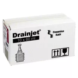 FREKA DRAINJET Purisol SM fortynnet skylleløsning, 10 x 60 ml