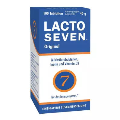 LACTO SEVEN Tabletter, 100 stk LACTO SEVEN Tabletter, 100 stk
