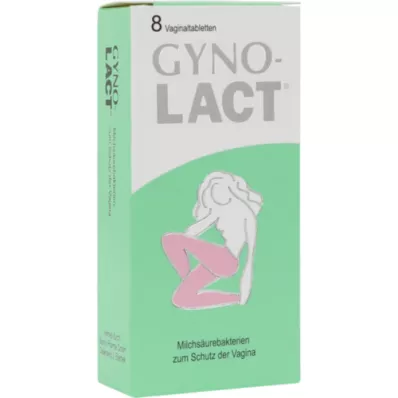 GYNOLACT Vaginaltabletter, 8 stk