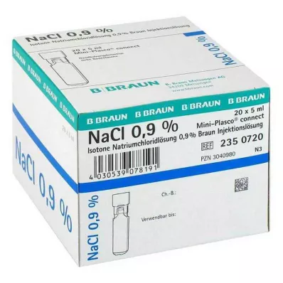 KOCHSALZLÖSUNG 0,9 % Miniplasco connect, 20X5 ml KOCHSALZLÖSUNG 0,9 % Miniplasco connect, 20X5 ml