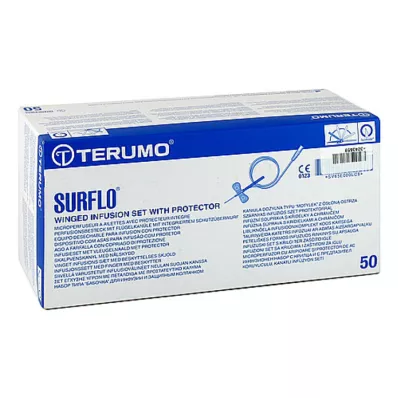 SURSHIELD Surflo sikkerhetsbestikk 21 G grønn, 50 stk SURSHIELD Surflo sikkerhetsbestikk 21 G grønn, 50 stk