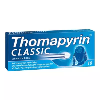 THOMAPYRIN CLASSIC Smertestillende tabletter, 10 stk