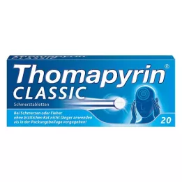 THOMAPYRIN CLASSIC Smertestillende tabletter, 20 stk