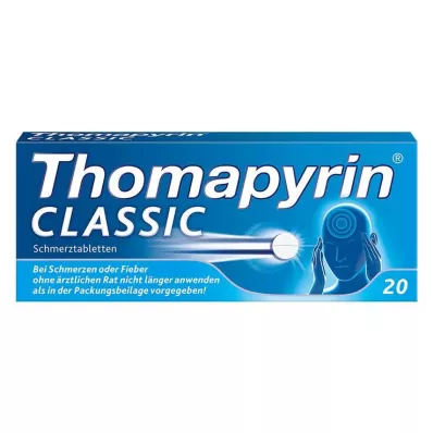 THOMAPYRIN CLASSIC Smertestillende tabletter, 20 stk
