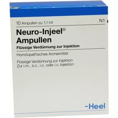 NEURO INJEEL Ampuller, 10 stk