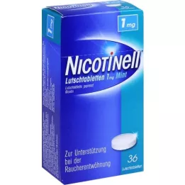 NICOTINELL Sugetabletter 1 mg mynte, 36 stk