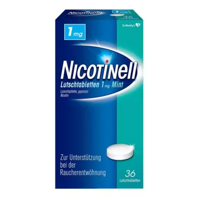 NICOTINELL Sugetabletter 1 mg mynte, 36 stk NICOTINELL Sugetabletter 1 mg mynte, 36 stk