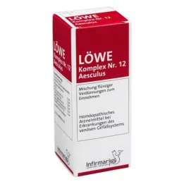 LÖWE KOMPLEX No.12 Aesculus-dråper, 50 ml