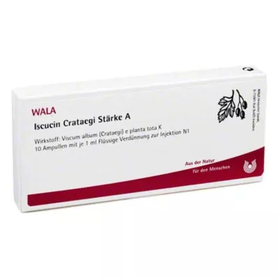 ISCUCIN crataegi Styrke A Ampuller, 10X1 ml ISCUCIN crataegi Styrke A Ampuller, 10X1 ml