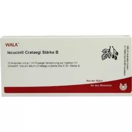 ISCUCIN crataegi Styrke B ampuller, 10X1 ml