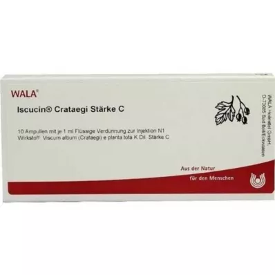 ISCUCIN crataegi Styrke C Ampuller, 10X1 ml