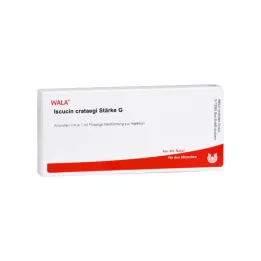 ISCUCIN crataegi Stivelse G Ampuller, 10X1 ml