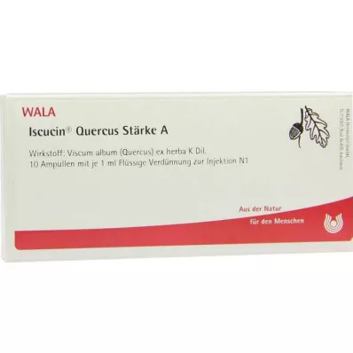 ISCUCIN quercus stivelse A ampuller, 10X1 ml