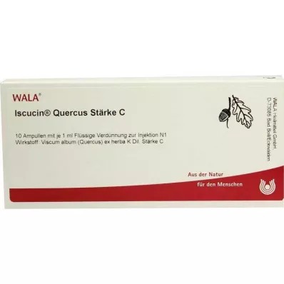 ISCUCIN quercus stivelse C ampuller, 10X1 ml ISCUCIN quercus stivelse C ampuller, 10X1 ml