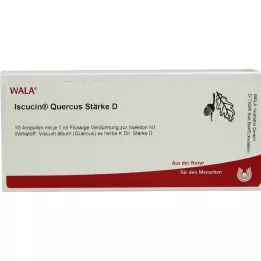 ISCUCIN quercus stivelse D-ampuller, 10X1 ml
