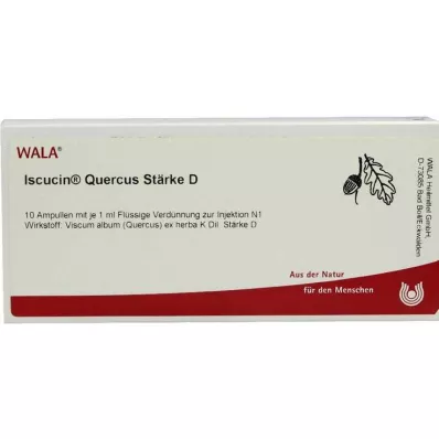 ISCUCIN quercus stivelse D-ampuller, 10X1 ml ISCUCIN quercus stivelse D-ampuller, 10X1 ml