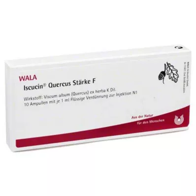 ISCUCIN quercus stivelse F ampuller, 10X1 ml ISCUCIN quercus stivelse F ampuller, 10X1 ml