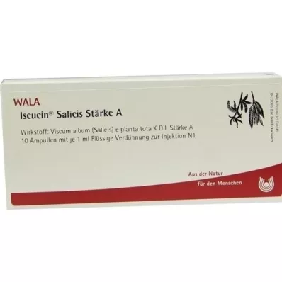 ISCUCIN salicis stivelse A ampuller, 10X1 ml