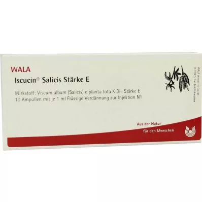 ISCUCIN salicis stivelse E ampuller, 10X1 ml ISCUCIN salicis stivelse E ampuller, 10X1 ml
