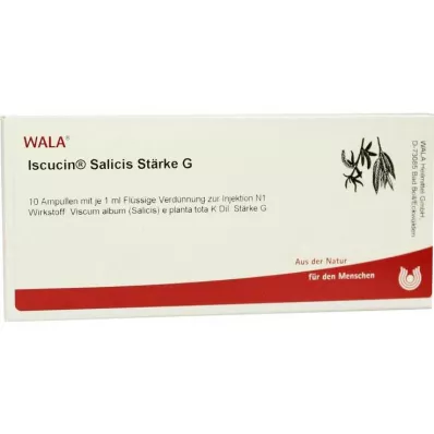 ISCUCIN salicis Stivelse G Ampuller, 10X1 ml ISCUCIN salicis Stivelse G Ampuller, 10X1 ml