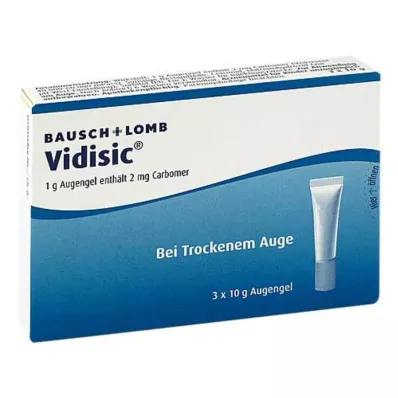 VIDISIC Øyegel, 3X10 g VIDISIC Øyegel, 3X10 g